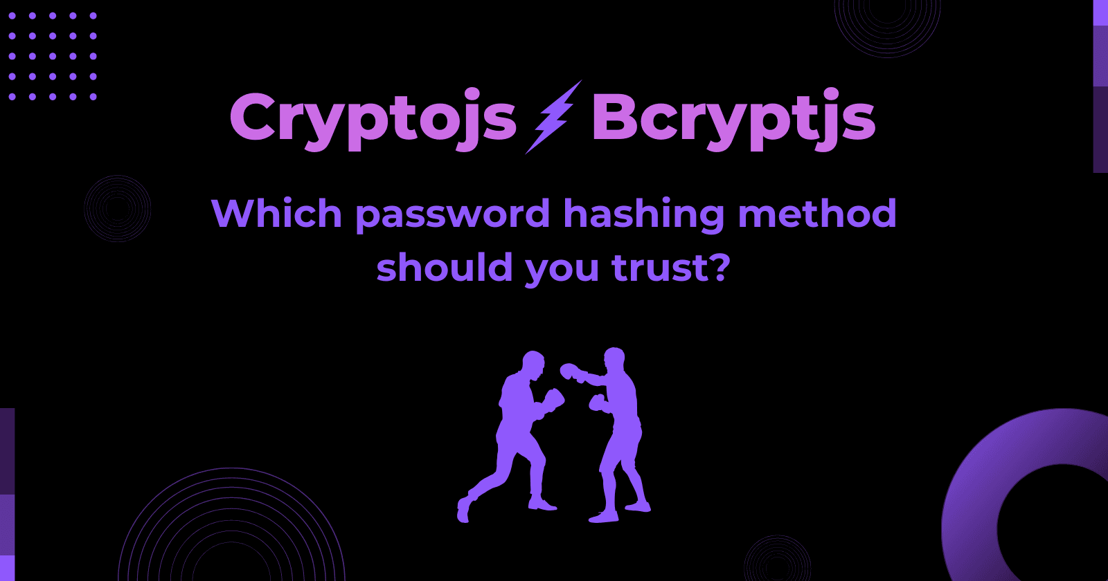 Cryptojs vs. Bcryptjs: Which password hashing method should you trust?